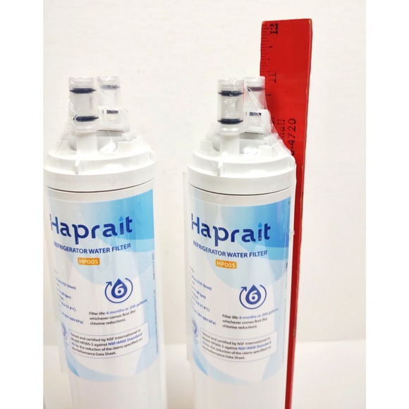 Haprait HP005 Refrigerator Water Filter Replacement 3 Pack - All 3 Sealed NWT - Picture 4 of 9